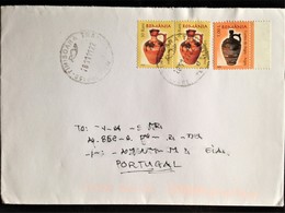 Romania, Circulated Cover To Portugal, "Pottery", 2011 - Brieven En Documenten