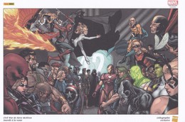 Ex-libris McNIVEN Steve Civil War Marvel Panini Comics 2007 (Spiderman Captain America.. - Illustratori M - O