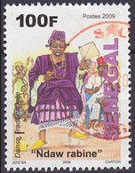 Timbre Oblitéré N° 1801(Yvert) Sénégal 2010 - Danse Traditionnelle, Ndaw Rabine - Senegal (1960-...)