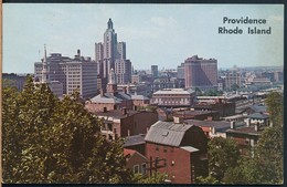 °°° 19580 - USA - RI - SKYLINE OF PROVIDENCE - 1962 With Stamps °°° - Providence