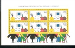 Bund Block 21 Briefmarkenausstellung 3 Stück / Items Postfrisch MNH ** Neuf - 1981-1990