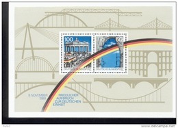 Bund Block 22 Grenzöffnung Je 3 Stück / Items Postfrisch MNH ** Neuf - 1981-1990