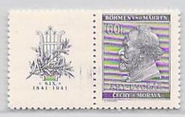 MiNr.73 WZd 20 Xx Deutschland Böhmen & Mähren - Unused Stamps