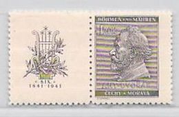MiNr.74 WZd 24 Xx Deutschland Böhmen & Mähren - Unused Stamps