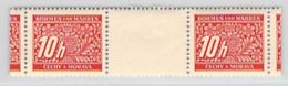MiNr. 2 ZW Xx Deutschland Böhmen & Mähren Portomarken - Unused Stamps