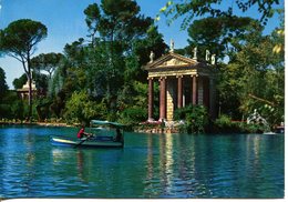 Roma - Villa  Borghese - Il Laghetto (viaggiata In Francia 1989) - Parks & Gardens