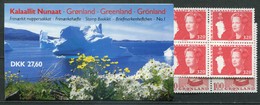Grönland Mi# MH 1 Postfrisch MNH - Queen Margrethe - Postzegelboekjes