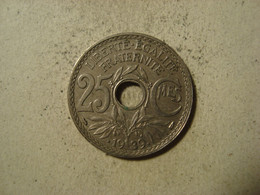 MONNAIE FRANCE 25 CENTIMES 1939 LINDAUER - 25 Centimes