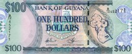 GUYANA 100 DOLLARS 2009  P-36b.1  UNC - Guyana