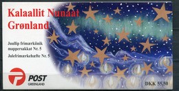 Grönland Mi# Weihnachts-MH 5 Postfrisch MNH - Christmas - Postzegelboekjes