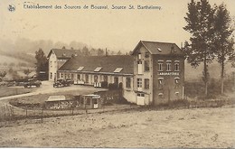 GENAPPE. BOUSVAL. BRASSERIE.ETABLISSEMENT DES SOURCES DE BOUSVAL, SOURCE ST. BARTHELEMY. BELLE ANIMATION - Genappe