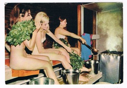 SC-2067   SUOMI FINLAND : Sauna - Bastu ( Nude Girls In A Sauna ) - Santé