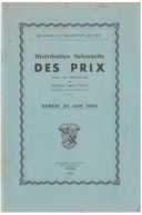 Grenoble - Rondeau Montfleury - Distribution Des Prix - 30 Juin 1956 - Diplomas Y Calificaciones Escolares