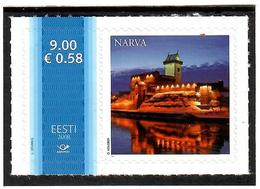 Estonia 2008 . My Stamp. Narva. 1v: 9.00 + Label, S/adh . Michel # 617 - Estland
