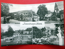 Ilsenburg - Freibad - Forellenteich - Thälmannstraße - Park - Harz - DDR 1971 - Sachsen-Anhalt - Echtfoto - Ilsenburg