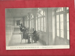 CPA Abîmée - Sanatorium De Bligny Par Briis Sous Forges -(S.-et-O.) - Passage Promenoir ( Jeu D’Échec ) - Briis-sous-Forges