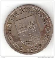 *mozambique 50 Centavos 1936  Km 65 Vf + - Mozambique