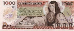 MEXICO 1000 PESOS 1985  P-85a.13 AUNC - Mexique