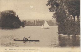 Enghein : Le Lac Et L'île Des Cygne   -  JCR 7 - Enghien Les Bains