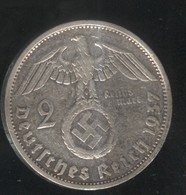 2 Mark Allemagne / Germany 1937 F - TTB+ - 2 Reichsmark