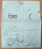 Portugal - COVER - No Stamp - Cancel: Porto + Numeral + Vianna (Viana Do Castelo) - Lettres & Documents