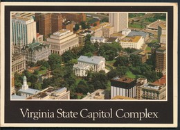°°° 19619 - USA - VA - RICHMOND - CAPITOL COMPLEX - 1989 With Stamps °°° - Richmond