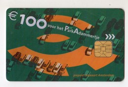 PAYS-BAS 100€ CARTE DE STATIONNEMENT Puce ORGA 3 AMSTERDAM - Sin Clasificación