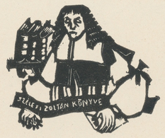 Ex Libris Szelesi Zoltán - Márta Kopasz - Ex-libris