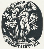 Ex Libris Szigeti Istvan - Bela Korda - Ex Libris