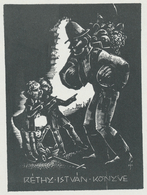 Ex Libris Réthy István - József Menyhárt (1910-1976) - Ex Libris