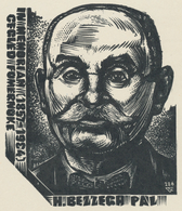 Ex Libris In Memoriam H. Bezzegh Pál - Lázár László Nagy (1935-) - Bookplates