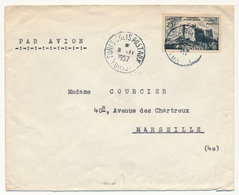 TUNISIE - Env. Cachet "Tunis - Colis Postaux - Tunisie" 1957 - Briefe U. Dokumente