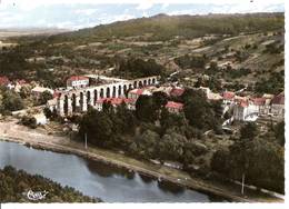 57 - ARS SUR MOSELLE - La Moselle Entre Ars Et Jouy - Vue Aérienne - Les Arches Romaines  (format 10,5X15) - Ars Sur Moselle