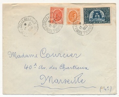 TUNISIE - Env - Cachets "Tunis Colis Postaux Tunisie" 12/12/1956 - Covers & Documents