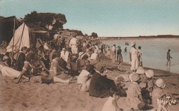 La Tranche-sur-mer Plage De La Tranche 5801-1933  EDIT . Bergevin Circulée Timbrée - La Tranche Sur Mer