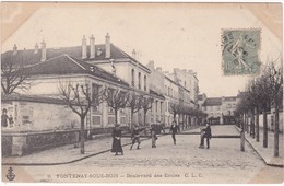 Delcampe - 94 : FONTENAY-sous-BOIS : Boulevard Des écoles - Fontenay Sous Bois