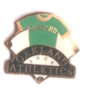 AA343  Pin's Baseball Oakland Athletics Usa Achat Immédiat - Baseball