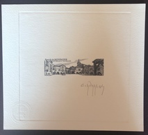 Epreuve  Artiste / Die Proof / Artist Proof Bastide De Montpazier 2405 Année 1986 Rare - Artist Proofs