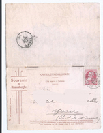 Blankenberghe  Carte-lettre Illustrée 1908 A Voyagé - Blankenberge