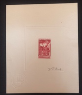 Epreuve Artiste / Atelier / Die Proof / Artist Proof Clos Lucé Amboise Yvert 1759 Annee 1973  Rare - Artist Proofs