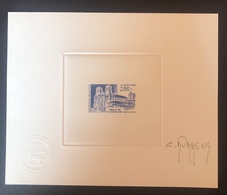 Epreuve Artiste / Atelier / Die Proof / Artist Proof Abbaye Chaise Dieu Yvert 2825 Annee 1993  Rare - Artist Proofs