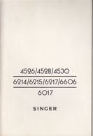 (AD384) Original Anleitung SINGER Nähmaschinen, 3-sprachig, Teil Nr. 356623-002 - Shop-Manuals
