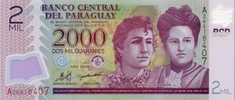 PARAGUAY 2000 GUARANIES 2008 P-228a  UNC POLYMER - Paraguay