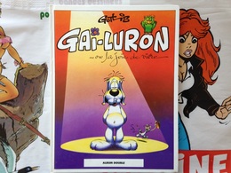 BD Gai-Luron - Tome 1 Et 2 - Gotlib (1993) - Double-album - Gai-Luron