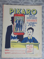 Ancien Protège Cahier CAFE PIKARO - Alimentare