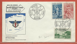 ALGERIE LETTRE FDC ARMEE DE 1957 DE ALGER - FDC