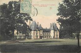 - Marne -ref-A997- Orbais - Chateau De Coupigny - Côté Nord - Chateaux - Carte Colorisée Bon Etat - - Saint Remy En Bouzemont