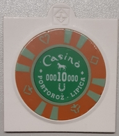 TOKEN SLOVENIA CASINO PORTOROZ  LIPICA 10 - Casino