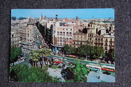 BARCELONA - La Plaza De La Universidad Y La Calle De Pelayo - Barcelona