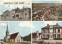 CPSM Marcilly Sur Eure (etat Moyen) - Marcilly-sur-Eure